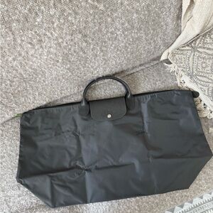 NWOT Longchamp Le Pliage XL in Grey Graphite